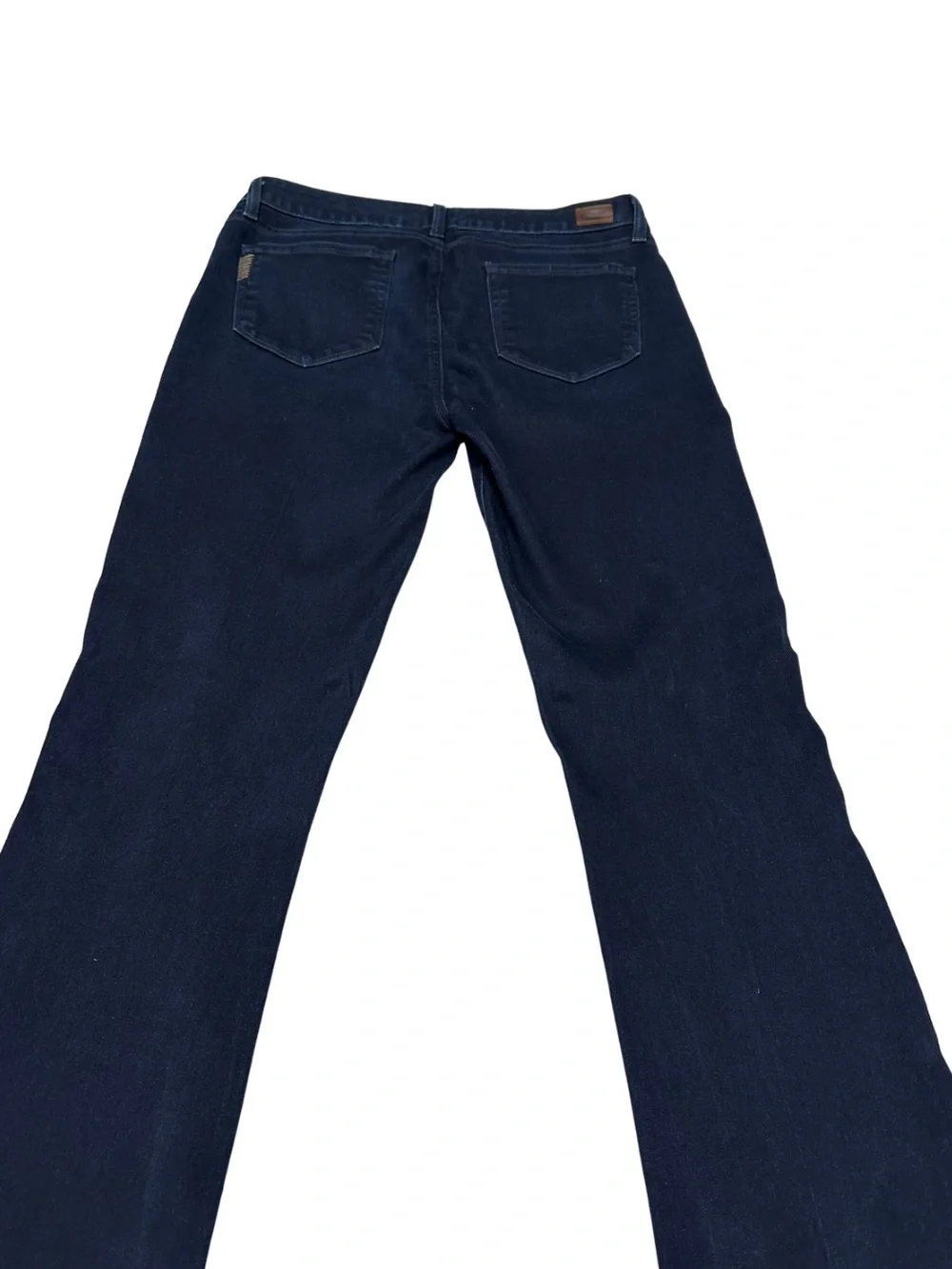PAIGE Manhattan Dream Catcher Dark Wash Slim Bootcut Jeans USA Size 32 x 34 - Picture 7 of 11